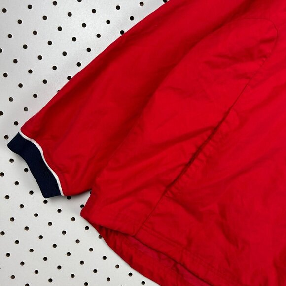 St Louis Cardinals Vtg Windbreaker Jacket Size XL Reebok MLB Red Stitched STL - Picture 3 of 6